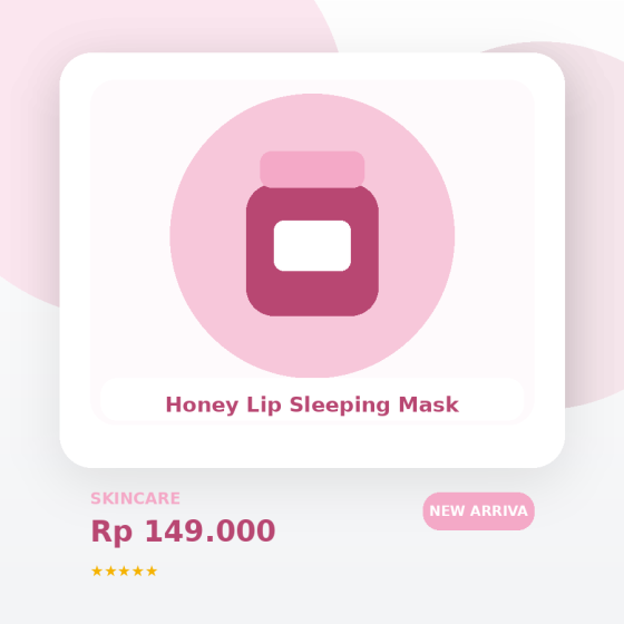 Honey Lip Sleeping Mask