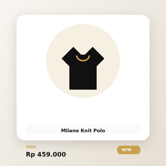 Milano Knit Polo