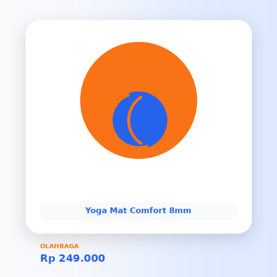 Yoga Mat Comfort 8mm